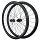 Carbon Bicycle Wheels Disc Brake 700c Road Bike Wheelset Rim Clincher Tubeless