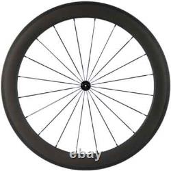 Carbon Bicycle Wheelset Clincher Depth 60mm Width 23mm Road Bike Wheels Matte