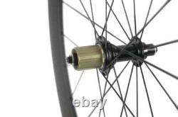Carbon Bicycle Wheelset Clincher Depth 60mm Width 23mm Road Bike Wheels Matte