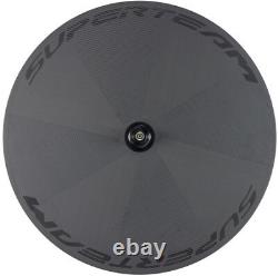 Carbon Bike Disc Wheel 700C Track/Road Bike Disc Rear Wheel Fixed Gear Clincher