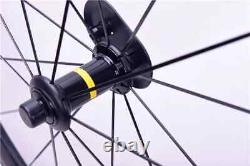 Carbon Clincher 700C Cosmic SLR Carbon Road Wheels 38mm 50mm 60mm Bike Wheelset