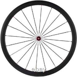 Carbon Clincher Wheelset Road Bike 38mm Depth Basalt Braking R36 Hub Wheels