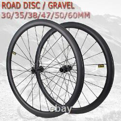 Carbon Disc Brake Wheels Gravel bike Tubeless Road Disc Brake Gravel wheelset