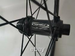 Carbon Disc Brake Wheelset 38mm Road Bike Tubeless Thru Axle/QR Bicycle Wheels