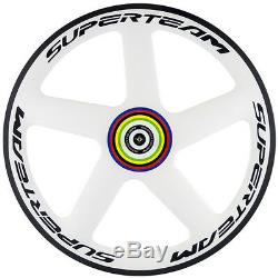 Carbon Disc Wheels Rear Front 5 Spoke Wheel TT Bike Carbon Road Bicycle Wheelset