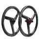 Carbon Fiber 3 Spokes Disc Brake Wheels 20inch 451 Folding Road Bike Wheelset