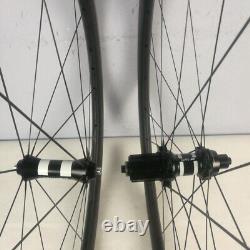 Carbon Fiber Bicycle Wheels 700C Road Bike Clincher Wheelset 38/45/50/60/88mm