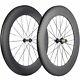 Carbon Fiber Bicycle Wheels 88mm Depth Clincher Road Bike Wheelset Ud Matte