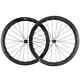 Carbon Fiber Bicycle Wheelset 50mm Clincher 25mm Width With Cx6/cx6 Ceramic Hub