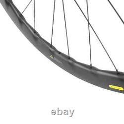 Carbon Fiber Bicycle Wheelset 50mm Clincher 25mm Width with CX6/CX6 Ceramic Hub
