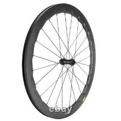 Carbon Fiber Bicycle Wheelset 50mm Clincher 25mm Width with CX6/CX6 Ceramic Hub