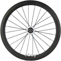 Carbon Fiber Road Bike 50mm Clincher Wheels R13 Hub Bicycle Wheelset Clincher