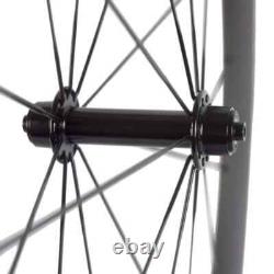 Carbon Fiber Road Bike 60mm Clincher Wheelset with R13 Hub Racing Bicycle Wheel