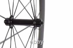 Carbon Fiber Road Bike 60mm Clincher Wheelset with R13 Hub Racing Bicycle Wheel