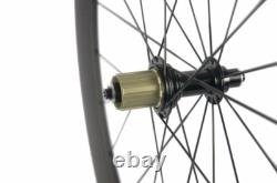 Carbon Fiber Road Bike 60mm Clincher Wheelset with R13 Hub Racing Bicycle Wheel