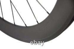 Carbon Fiber Road Bike 60mm Clincher Wheelset with R13 Hub Racing Bicycle Wheel