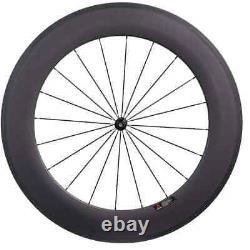Carbon Fiber Road Bike 88x23mm Straight Pull R36 Hub Wheels Bicycle Wheelset
