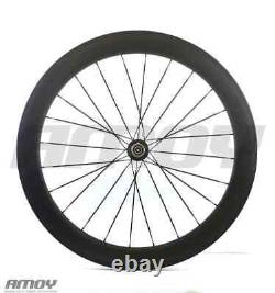Carbon Fiber Road Bike Rear Wheel 38 50 60 88mm Depth Bicycle Only Rear Wheels