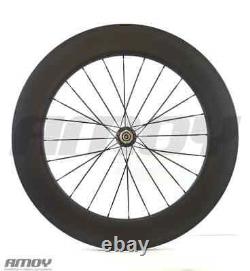 Carbon Fiber Road Bike Rear Wheel 38 50 60 88mm Depth Bicycle Only Rear Wheels