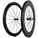 Carbon Fiber Road Bike Wheel 700c 25mm Width 60mm 88mm Depth Clincher U Shape