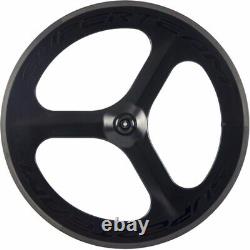 Carbon Fiber Road Bike Wheelet 3 Spoke Depth 70mm Clincher Track Bicycle Wheels