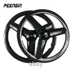 Carbon Fiber Road Bike Wheels 700C Fixed Gear Bicycle Wheelset Clincher Tubular