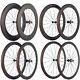 Carbon Fiber Road Bike Wheelset 38/50/60/88mm Clincher / Tubular Bicycle Wheels