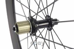 Carbon Fiber Road Bike Wheelset 38/50/60/88mm Clincher / Tubular Bicycle Wheels