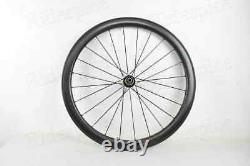 Carbon Fiber Road Bike Wheelset 45/50mm Depth 25mm Width Bicycle Wheels Clincher