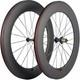 Carbon Fiber Road Bike Wheelset 88mm V Brake Cycling Bicycle Wheels Thru Axle