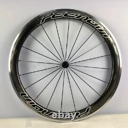 Carbon Fiber Road Bike Wheelset Clincher 50x25mm 700C with Alloy Brake Surface