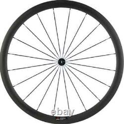 Carbon Fiber Road Bike Wheelset Depth 38mm Tubeless Racing Bicycle Wheels