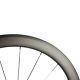 Carbon Fiber Road Bike Wheelset Depth 50mm Clincher Bicycle Wheels 3k/ud Matte