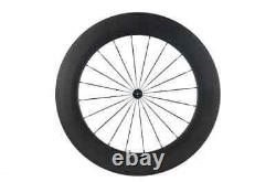 Carbon Fiber Road Bike Wheelset Matte Depth 88mm Clincher Racing Bike Wheels