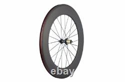 Carbon Fiber Wheels Road Bicycle 88mm Clincher Wheelset R13 Racing Bike Wheels