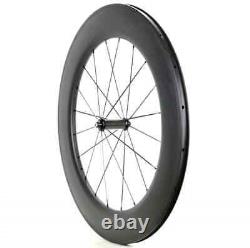 Carbon Front Wheel 700C 38/50/60/88mm Depth 25mm Width for Road Bike UD Matte
