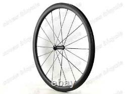 Carbon Front Wheel 700C 38/50/60/88mm Depth 25mm Width for Road Bike UD Matte