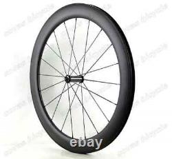 Carbon Front Wheel 700C 38/50/60/88mm Depth 25mm Width for Road Bike UD Matte