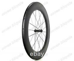 Carbon Front Wheel 700C 38/50/60/88mm Depth 25mm Width for Road Bike UD Matte