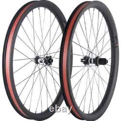 Carbon Race Bicycle Wheels Clincher Road Bike Wheelset UD Matte Basalt Braking