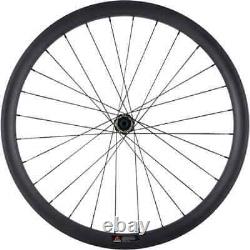 Carbon Race Bicycle Wheels Clincher Road Bike Wheelset UD Matte Basalt Braking