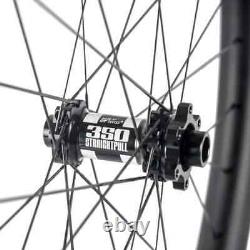 Carbon Race Bicycle Wheels Clincher Road Bike Wheelset UD Matte Basalt Braking