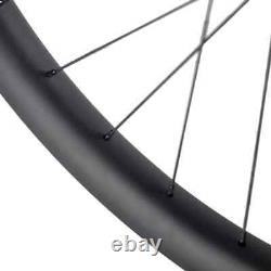 Carbon Race Bicycle Wheels Clincher Road Bike Wheelset UD Matte Basalt Braking