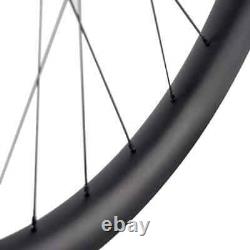 Carbon Race Bicycle Wheels Clincher Road Bike Wheelset UD Matte Basalt Braking