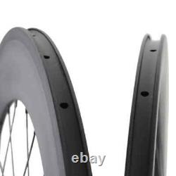 Carbon Racing Cycling Wheels Front 60Mm Rear 88Mm Tubular/Cincher Road Wheelset