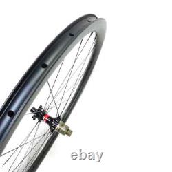 Carbon Road Bicycle Cyclocross Wheels 3525mm 700C Wheelset Center Lock XDR Hub