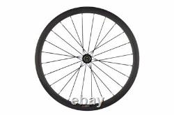 Carbon Road Bike 38mm Clincher Wheelset 23mm Depth with Basalt Brake Wheels