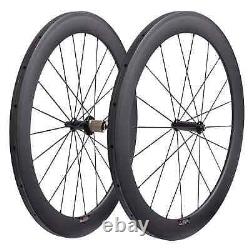 Carbon Road Bike 60mm R36 Hub Wheels Bicycle Tubular Clincher Bicycle Wheelset