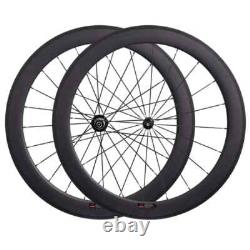 Carbon Road Bike 60mm R36 Hub Wheels Bicycle Tubular Clincher Bicycle Wheelset