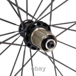 Carbon Road Bike 60mm R36 Hub Wheels Bicycle Tubular Clincher Bicycle Wheelset